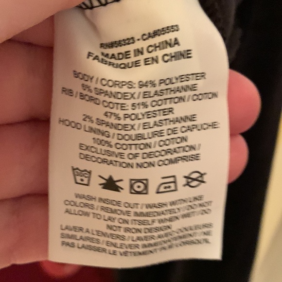 WOMENS NIKE HERITAGE “Plush Velvet'' PULLOVER HOODIE NWOT 🔴 - Picture 10 of 15